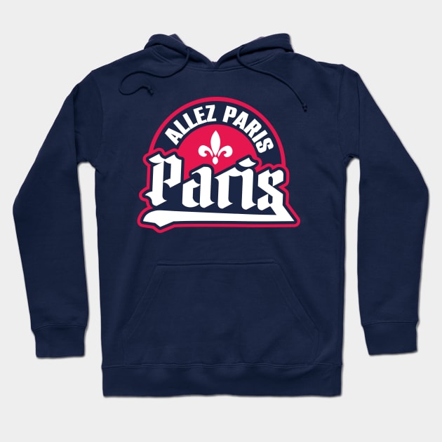 Go Paris Hoodie by lounesartdessin